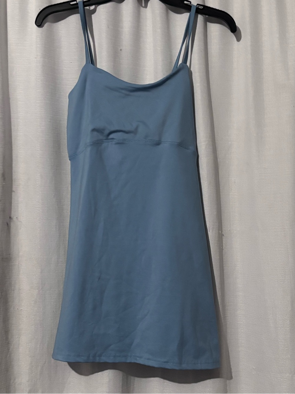 Series 8 Blue Athletic Mini Dress Built-In Support Size Large